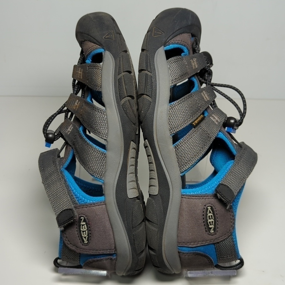 Keen Newport H2 gray and blue athletic sandals big boys size 4  EU 36 - Picture 6 of 15